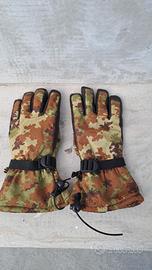 guanti militari vegetati tg L nuovi