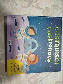 libro e gioco costruisci l'astronave 