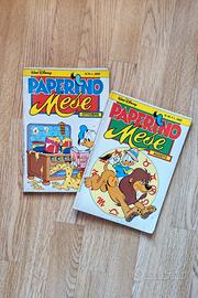Lotto 2 fumetti Walt Disney - Paperino Mese