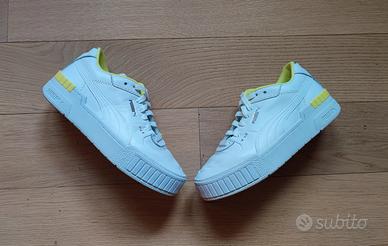 Scarpe Puma Cali sport white sunny lime (nr37.5) 
