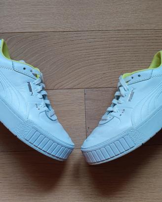 Scarpe Puma Cali sport white sunny lime (nr37.5) 