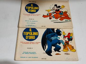 FUMETTI I TOPOLINO D'ORO LOTTO DI 4 PEZZI
