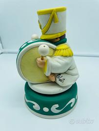 Carillon tamburino vintage in ceramica