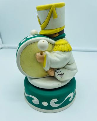 Carillon tamburino vintage in ceramica