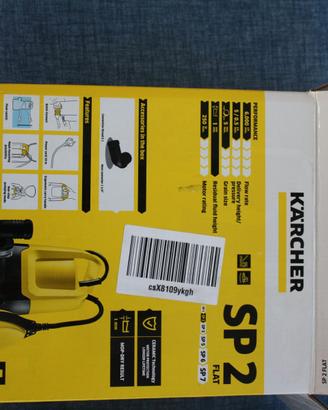 Pompa sommersa Kärcher SP 2 Flat, nuova mai usata