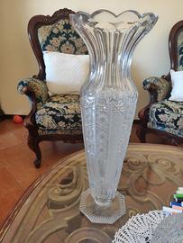 vaso in cristallo 