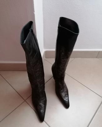 Stivali in pelle 