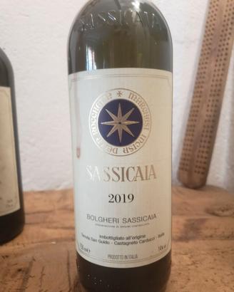 Sassicaia bottiglia VUOTA 2019