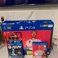 ps4 - 2 joystick - fc24- fifa 20