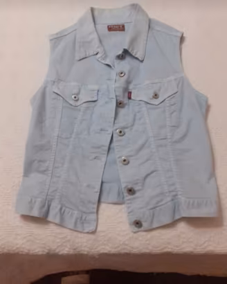 Gilet donna in jeans 
