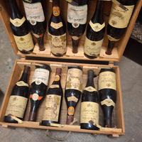 collezione di vini vintage