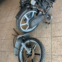 Forcella e motore
