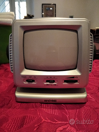 Mini TV vintage con radio