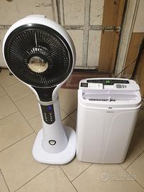 Clima 12.000 blu    ventilatore  a nebulizzatore