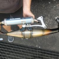 Marmitta MALOSSI MHR Racing Minarelli 50cc