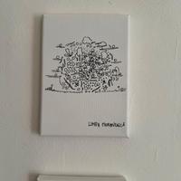 Quadro originale 18×13 - Disegno a inchiostro