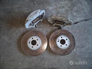 Kit Freni Anteriori 4 Pot Per Mercedes C W205