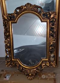 Specchio antico bronzato