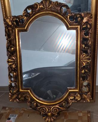 Specchio antico bronzato