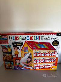 Scatola giochi Montessori