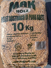 Pellet abete doppia certificazione