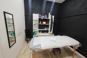 Confortevole stanza in centro estetico