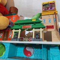 Base e camion tartaruga ninja