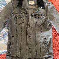 Giacca jeans nera Pull&Bear M