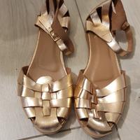 sandalini color oro