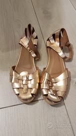sandalini color oro