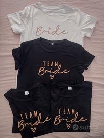 T-shirt addio al nubilato MAI USATE