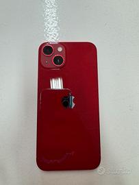 Iphone 13 rosso 128gb batteria 100%
