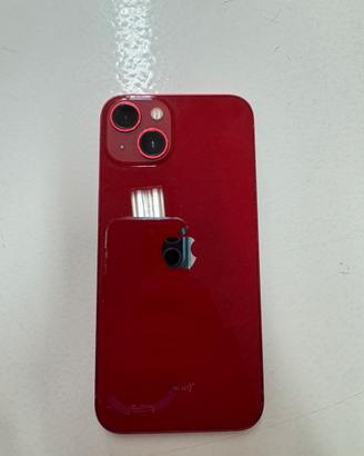 Iphone 13 rosso 128gb batteria 100%