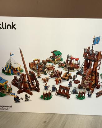 Lego Bricklink 910045 accampamento medioevale