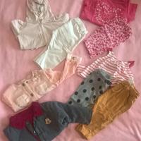 set 9 pezzi bimba 6/9 mesi.