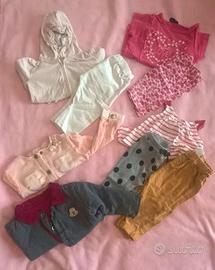 set 9 pezzi bimba 6/9 mesi.