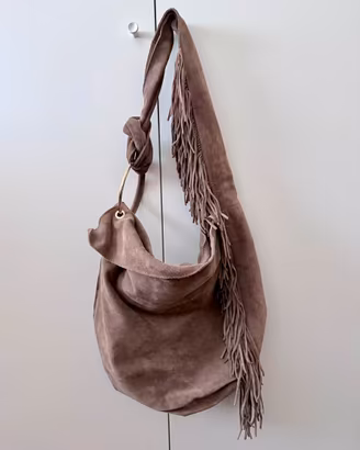 Borsa Patrizia Pepe camoscio
