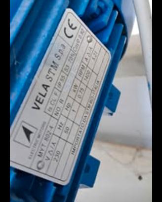 motore elettrico 1hp 0,75kw