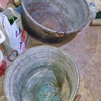 Paiuoli in rame antichi Osilo