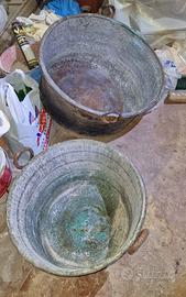 Paiuoli in rame antichi Osilo