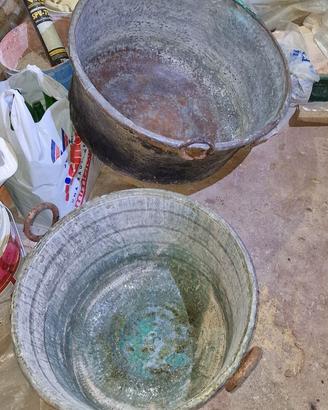 Paiuoli in rame antichi Osilo