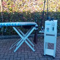 Asse da stiro con caldaia