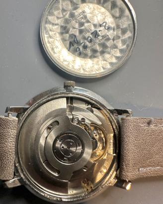 Raro Eterna-Matic silver 1466U, ultra slim, 35mm