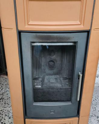 Stufa a pellet 8kw canalizzabile
