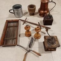 piccoli oggetti antichi e usati