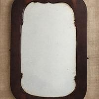 Specchio vintage in legno arte povera