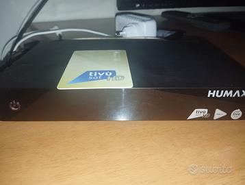 TV SAT HUMAX 6400S IN HD tessera Attiva