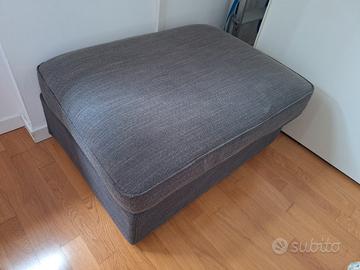Pouf e poggiapiedi contenitore