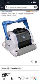 Robot pulizia piscina Hayword Tiger Shark