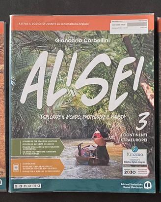 Libro di geografia ALISEI per terza media